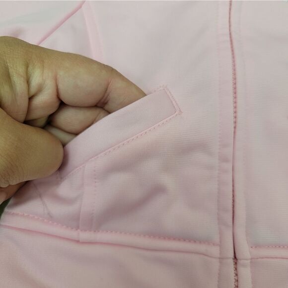 Adidas Girls Classic Tricot Track Set of Two Pink Sporty Size 3 Months - Picture 5 of 11